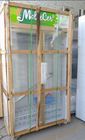 Wyświetlacz szklanych drzwi Prezentacja lodówki z cyfrowym kontrolerem temperatury