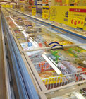 Supermarket chłodziarka o efektywności energetycznej - 18 stopni z drzwiami przesuwanymi