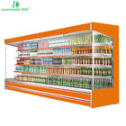 Fan Cooling Vegetable Fruit Multideck Open Chiller do supermarketów 220V 50HZ