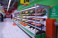 Supermarket Wielofunkcyjny otwarty agregat chłodniczy / chłodziarka sięgająca 2 ℃ - 10 ℃