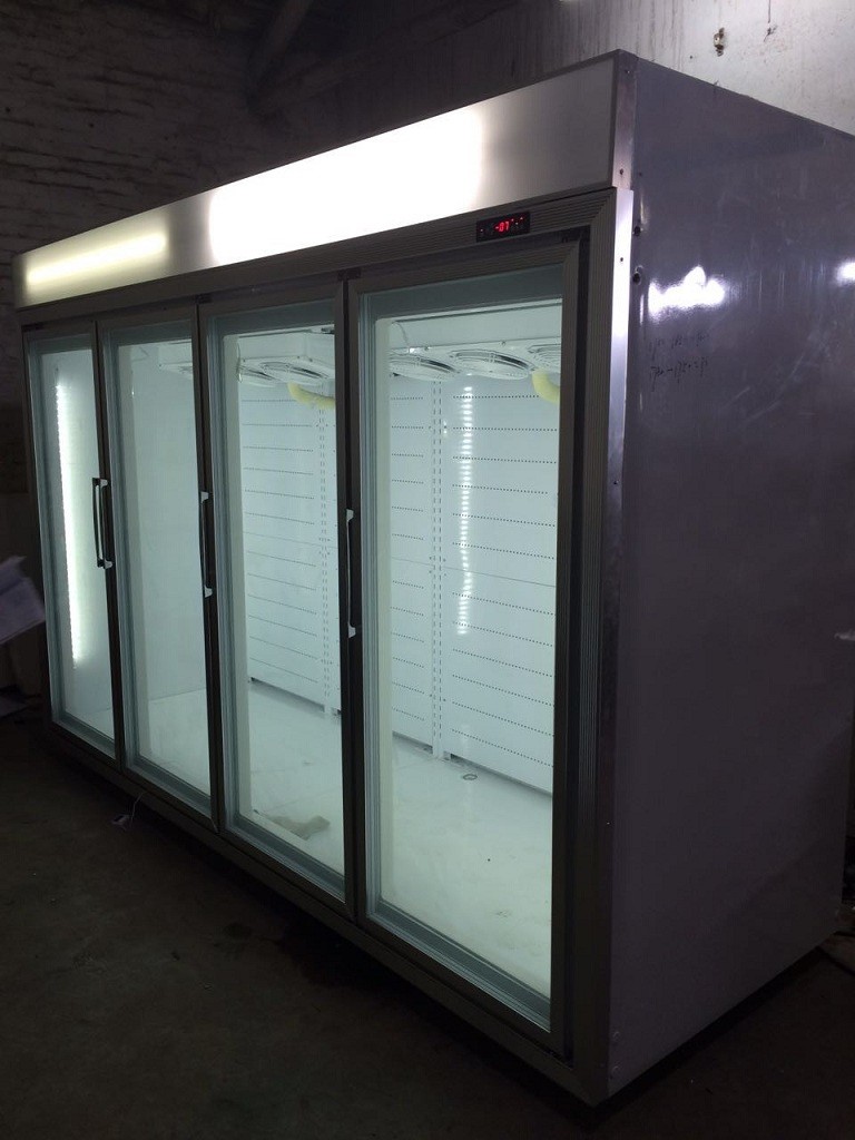CE / RoHS Greenhealth Glass Door Freezer Przyjazne dla środowiska