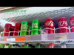 Lodówka z otwartym wyświetlaczem na napoje R404a Chłodziarka do warzyw i owoców