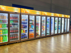 Chłodzenie wentylatora Wyświetlacz drinka / lodówka