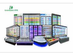 Komercyjny lodówka wentylator chłodzenie napojów lodówka chłodnik otwarty chłodnik z zasłoną powietrzną