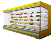 Zdalne chłodzenie wentylatora systemu Otwarty agregat chłodniczy z wieloma pokładami do supermarketu / miejsca komercyjnego