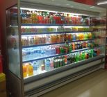 Supermarket Vegetable Multideck Open Chiller / Display Refrigerator Oszczędność energii