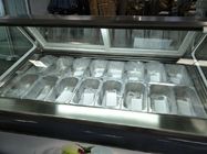 Lodówka z wydajnym wyświetlaczem supermarketu Temperatura lodówki -22 ° C ~ -18 ° C