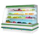 Centrum handlowe Cold Display Showcase Display Cooler Dynamiczne chłodzenie 4 szt.Regulowane na napoje / butelki / nabiał / vegeta