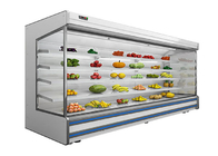 Supermarket Napoje Chłodnica Wyświetlacz handlowy Zamrażarka Owoce Warzywa wielopokładowy otwarty Chiller CE