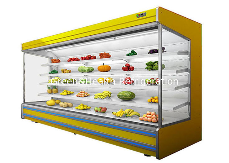 Chłodziarka warzywna na świeżym powietrzu Multideck Juice Fruit Mall Lodówka