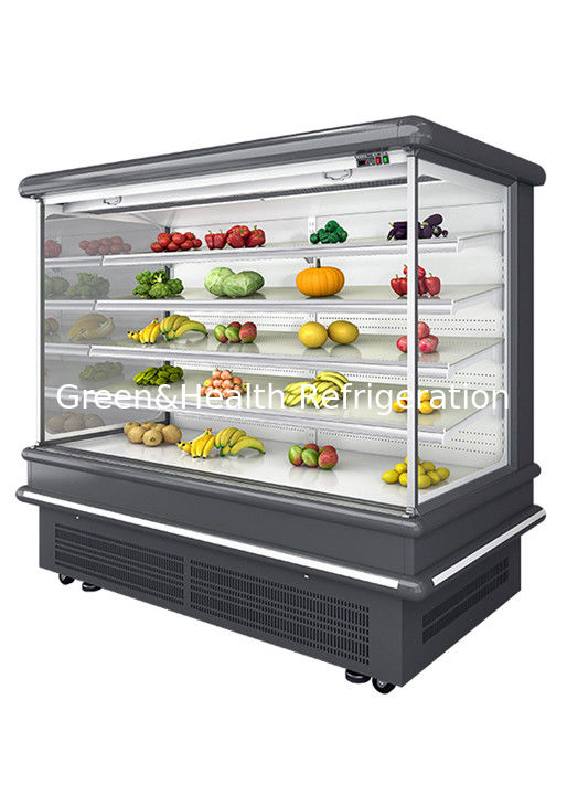 2.5m Supermarket Multi Deck Open Chiller z dynamicznym chłodzeniem wentylatorem i automatycznym odmrażaniem dla lodówki z wyświetlaczem ściennym
