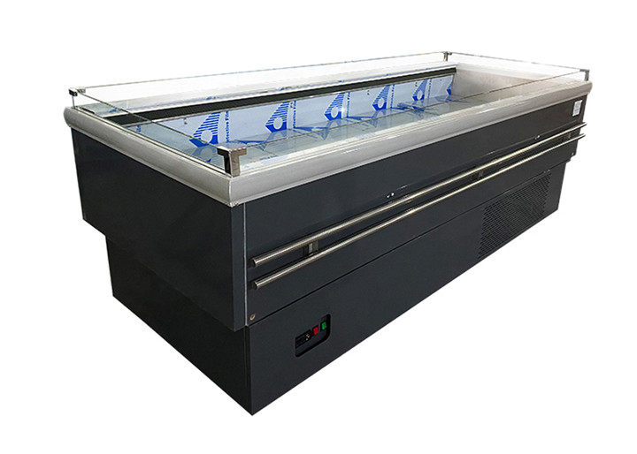 Flat Top Open Supermarket Island Freezer Handlowa lodówka z wyświetlaczem mięsnym z diodą LED