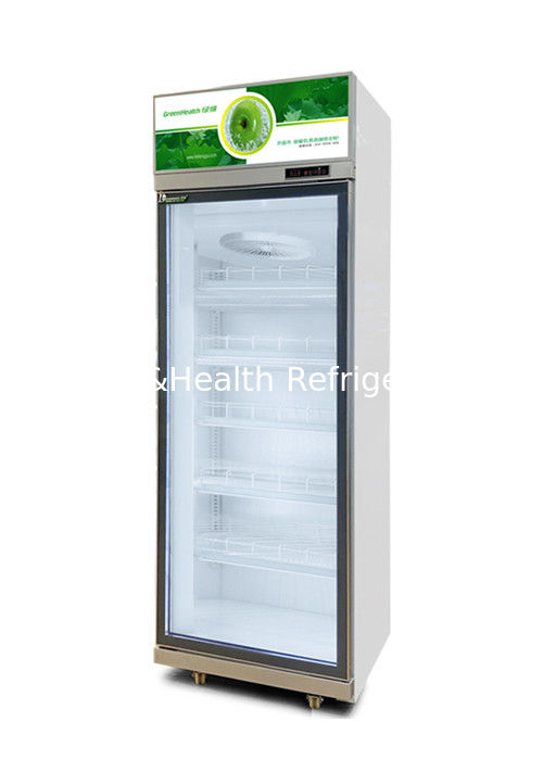 Komercyjny chłodnik na napoje z trzema szklanymi drzwiami 1050W mocy i 1530L pojemności dla supermarketów