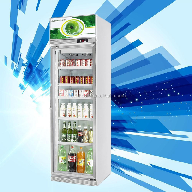457L Mini Glass Door Display Cooler 1 Door Display Freezer dla Stanów Zjednoczonych Standard 17 Cu.Ft.