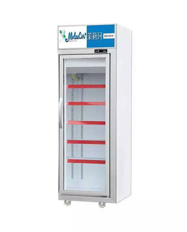 457L Mini Glass Door Display Cooler 1 Door Display Freezer dla Stanów Zjednoczonych Standard 17 Cu.Ft.