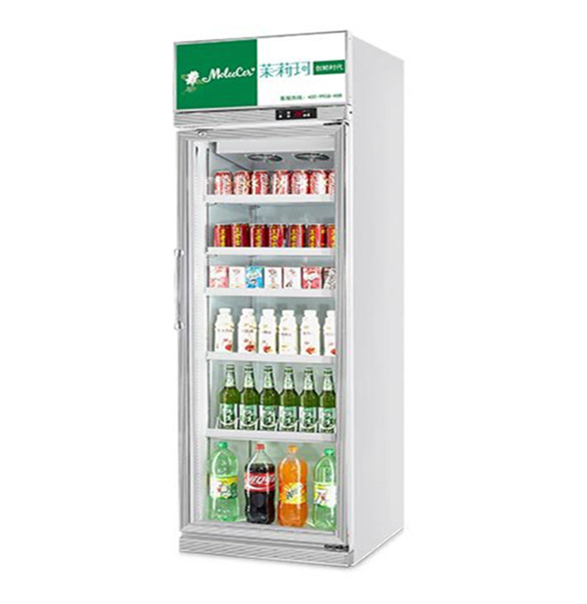 457L Mini Glass Door Display Cooler 1 Door Display Freezer dla Stanów Zjednoczonych Standard 17 Cu.Ft.
