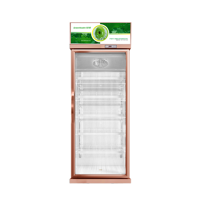 457L Mini Glass Door Display Cooler 1 Door Display Freezer dla Stanów Zjednoczonych Standard 17 Cu.Ft.