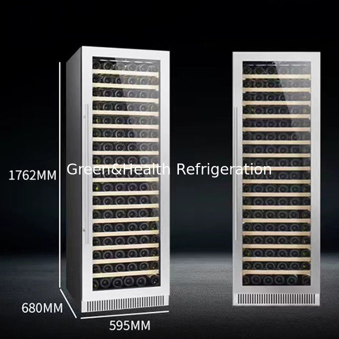 Certyfikat ETL Chłodnicy wina o wentylacji 360° z automatycznym systemem odmrażania 418L 220V 50HZ