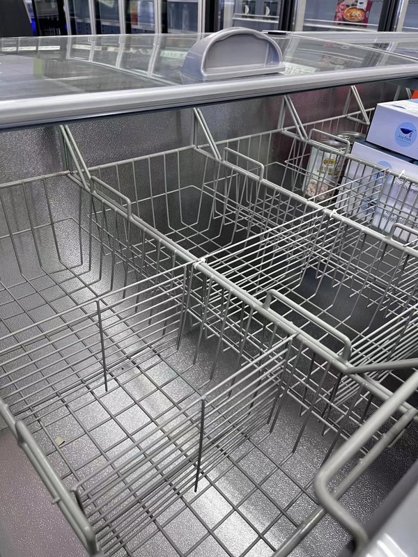 Biały Kolor Komercyjny Lodówka Zamrażarka z drzwiami bocznymi do supermarketu