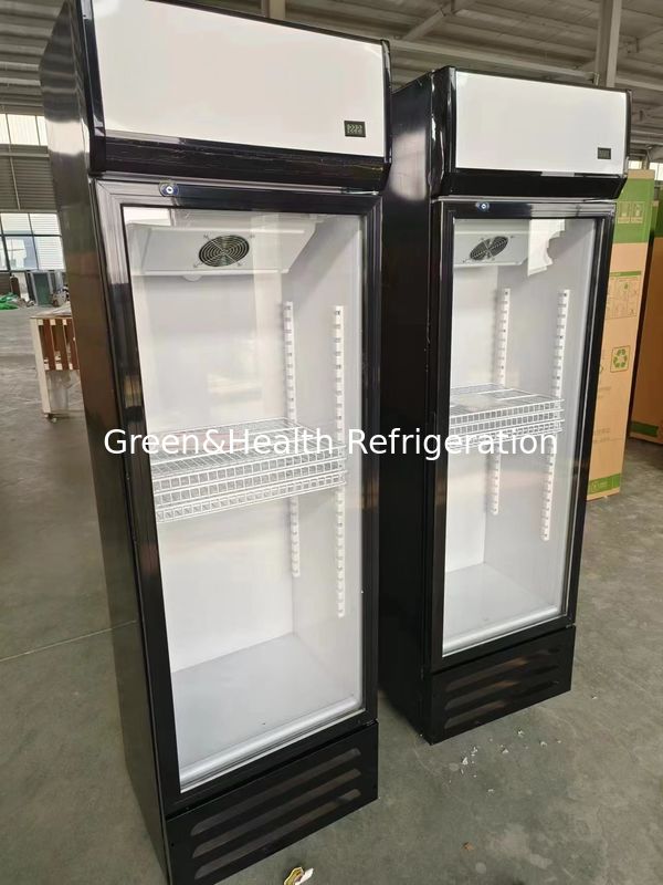 Chłodnia do napojów ze szkła z bezpośrednim chłodzeniem powietrza