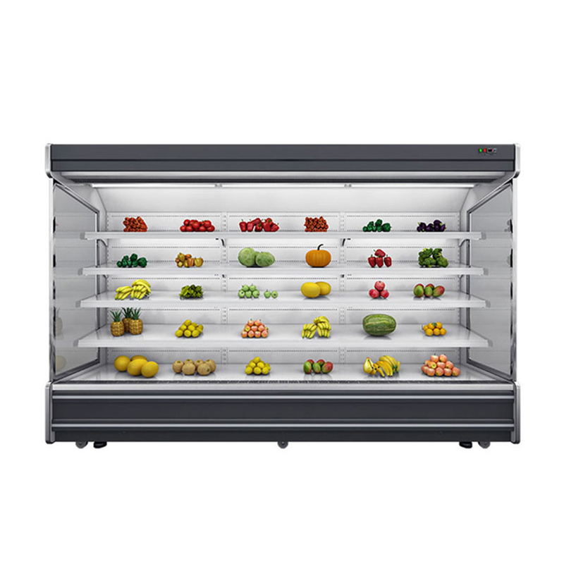 Chiller z wielopokładowym wyświetlaczem LED z czterema półkami i pięcioma wyświetlaczami o temperaturze 2-8.C