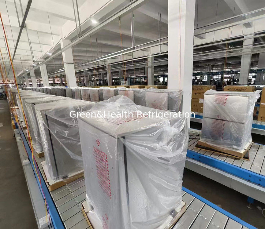 Świadectwo ETL 150L 168Kans Stal nierdzewna Solid Door Outdoor Beverage Refrigerator