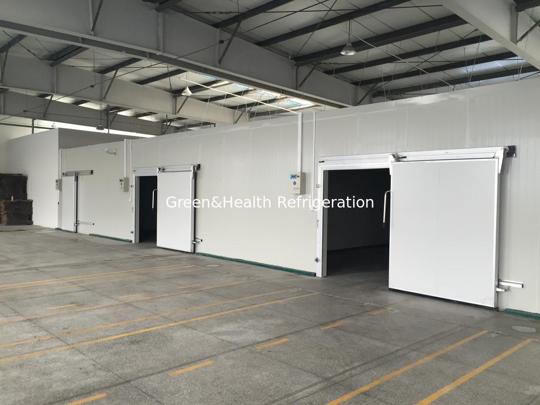 Modułowa chłodnia o niestandardowych wymiarach, panele PU, temperatura w chłodni -18 stopni C