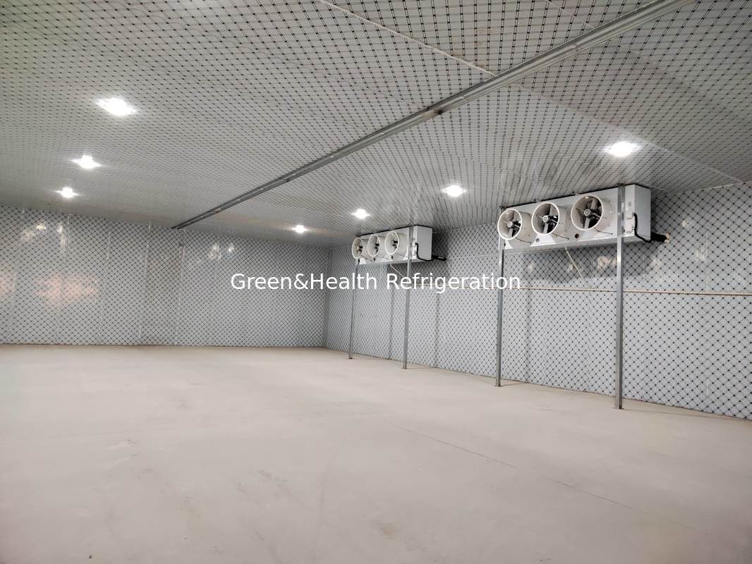 Chłodnia do mięsa i owoców morza z izolacją energetyczną i trwałymi panelami