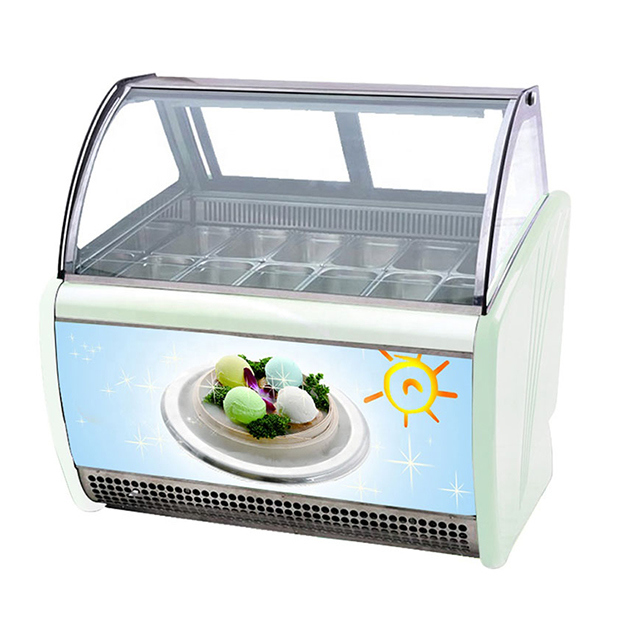 Dwukrotny rząd 14 tacki Wielkiej pojemności lodówka Zamrażarka do sprzedaży