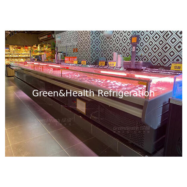 Wbudowany Importowany Sprężarka Fabryka Sprzedaż bezpośrednia Pół otwarty Świeże Mięso Zamrażalnia