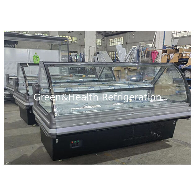 Wyposażone w dół Importowane Sprężarki Flip Cover Gotowane Żywność Chłodnicze Przechowywanie wyświetlacz zamrażarka