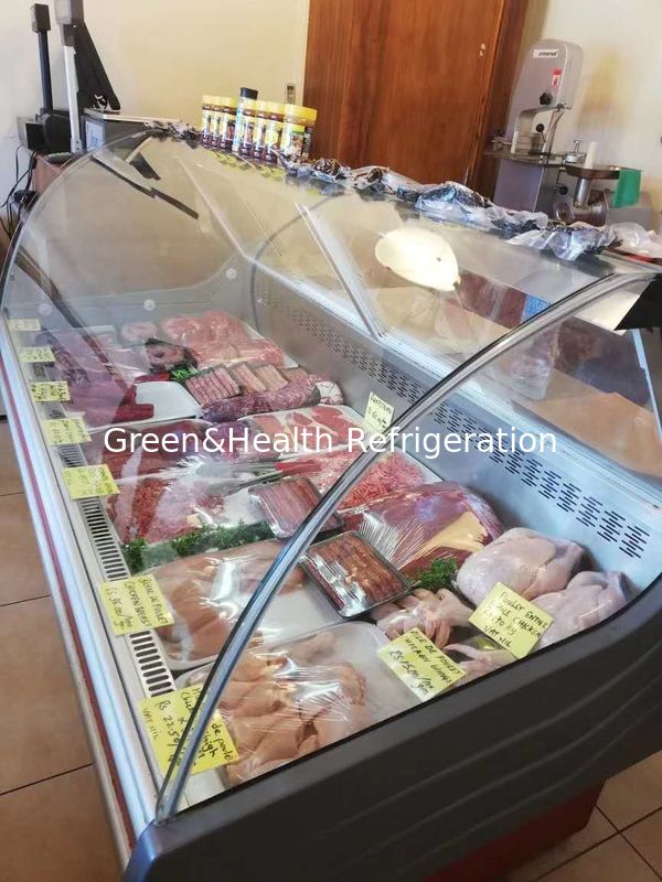 2 ~ 8 ℃ Fresh Meat Deli Display Fridge Dynamic Cooling Dostosowany kolor