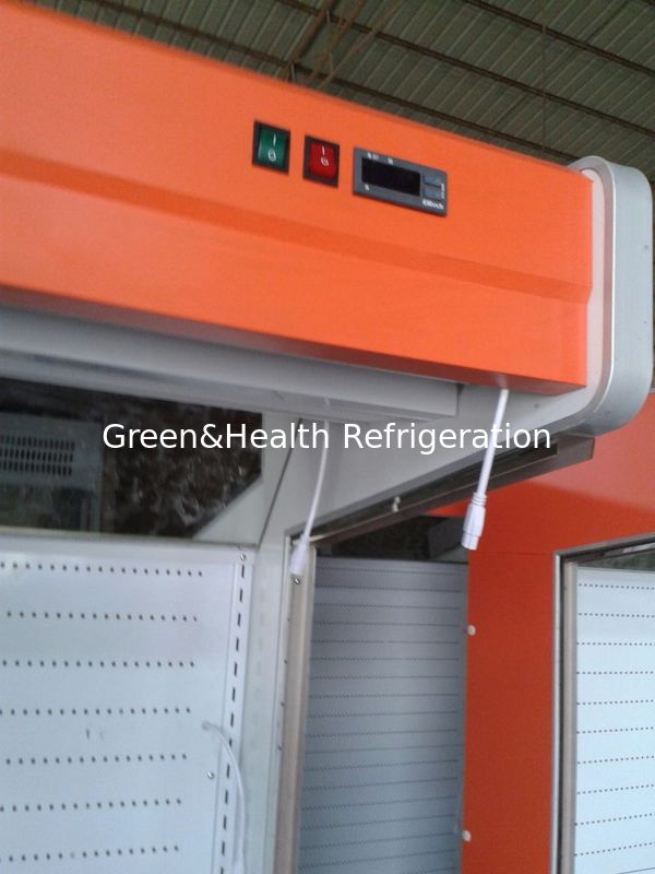 Owoce i warzywa Multideck Open Chiller 3m Pomarańczowy system zdalnego chłodzenia