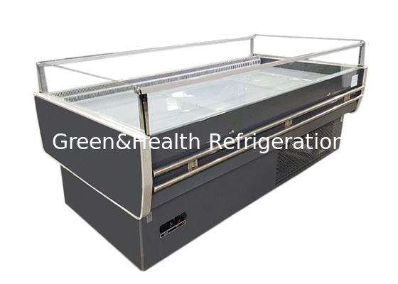 Zamrażarka wyspy supermarketu