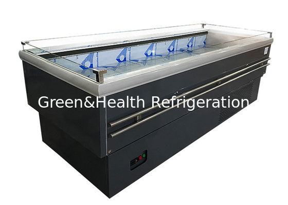 Duży sprzęt chłodzący Commercial Display Island Freezer Open Top For Store