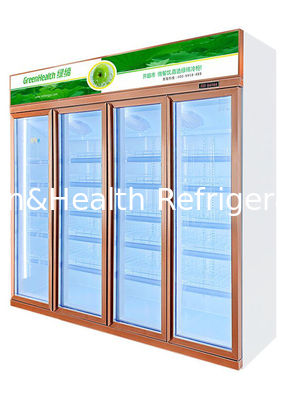 R290 Komercyjna chłodziarka do napojów Automatyczne rozmrażanie napojów Wyświetlacz Lodówka Szampan