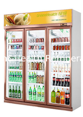 OEM Factory Supermarket Drinks Display Chłodzenie wentylatora lodówki