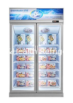 Chłodzenie wentylatorem Zamrażarka do lodówki z zamrażarką do supermarketu