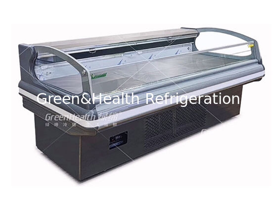 Świeże mięso Open Display Lodówka Komercyjna zamrażarka do żywności mrożonej