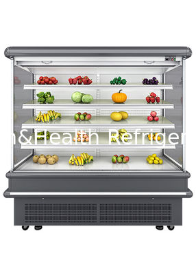 2.5m Supermarket Multi Deck Open Chiller z dynamicznym chłodzeniem wentylatorem i automatycznym odmrażaniem dla lodówki z wyświetlaczem ściennym