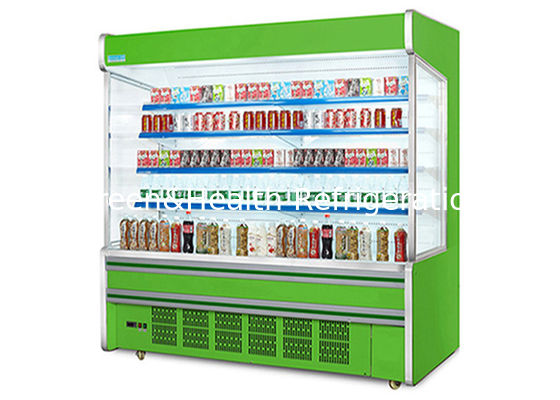 Podłącz sprężarkę Pionowa chłodziarka z otwartym powietrzem do napojów