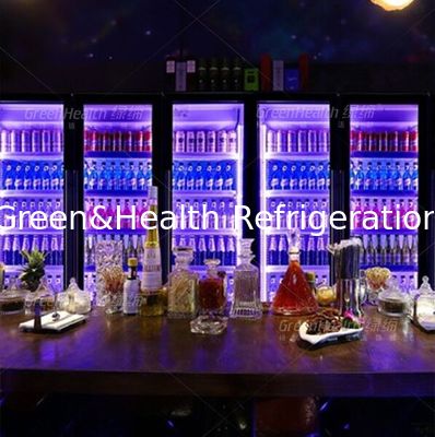 Auto Rebound Swing Door Handlowy agregat chłodniczy do napojów typu cola