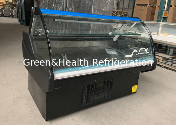 1M Front Flip Door Deli Display Lodówka Sprzęt masarski Zamrażarka do mięsa 100L