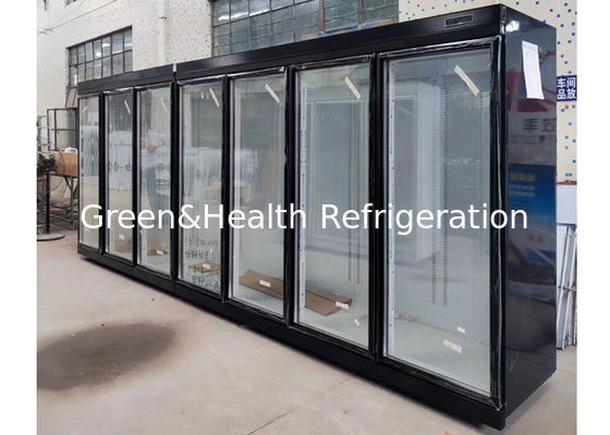 Szklane drzwi chłodnicy na zimne napoje chłodnicy na napoje handlowe chłodnicy wentylatora chłodzenia