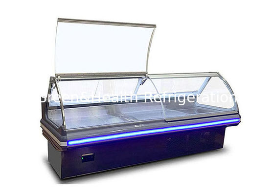R290 Komercyjny wyświetlacz Deli Showcase Sprzęt chłodniczy lodówka dla rzeźnika