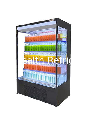 Komercyjny mini chłodziarz otwarty w wielodołkowym systemie w europejskim stylu