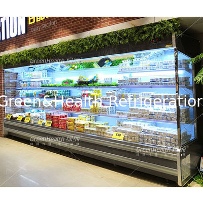 Supermarket Produkty otwarte lodówka z czterema półkami 220-110V/50Hz