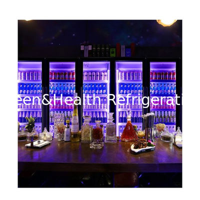 2/3 Drzwi Wielokolorowe napoje napoje alkoholowe chłodnicze szafki wyświetleniowe