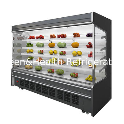 Wbudowany w kompresor pięciostronny półka Przechowywanie owoców/warzyw Otwarty zamrażarz