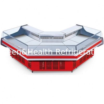 Butchery Meat Fish Chiller Display Showcase Oszczędność energii o dużej pojemności